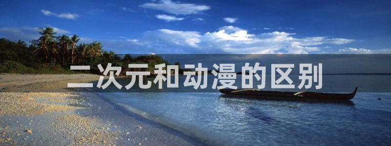 拷贝漫画 copymanager.ory网站：二次元和动漫的区别